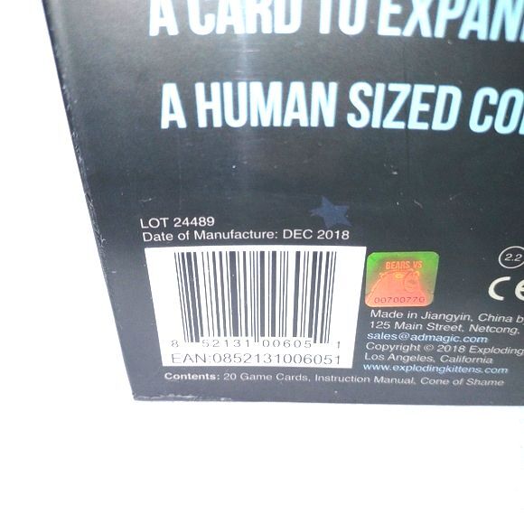 Imploding Kittens, 20 Card Exploding Kittens Expansion Pack, NWT, Plastic Sealed - Picture 3 of 3